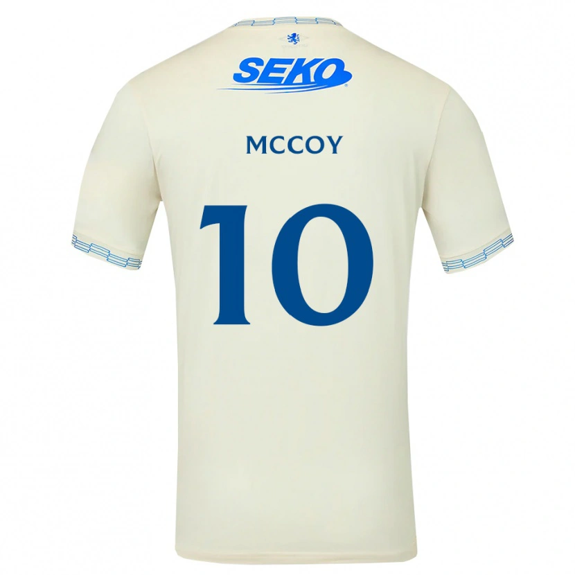 Danxen Męski Kayla Mccoy #10 Jasny Błękitny Biały Wyjazdowa Koszulka 2026/27 Koszulki Klubowe