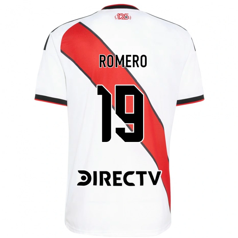 Danxen Kobiety Braian Romero #19 Czerwony Biały Czarny Domowa Koszulka 2026/27 Koszulki Klubowe