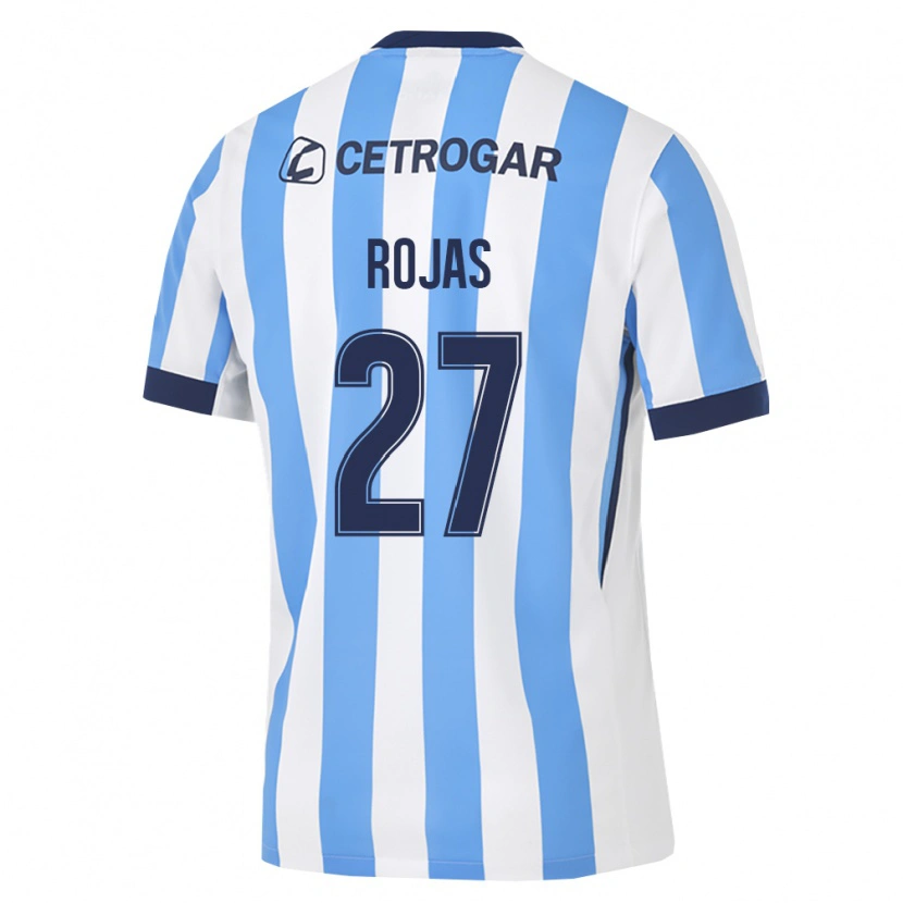 Danxen Kobiety Gabriel Rojas #27 Jasny Niebieski Biały Czarny Domowa Koszulka 2026/27 Koszulki Klubowe