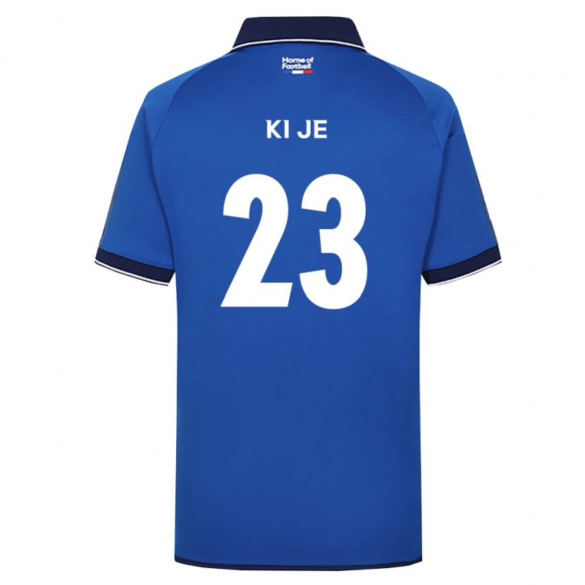 Danxen Kobiety Ki-Je Lee #23 Królewski Niebieski Biały Czerwony Domowa Koszulka 2026/27 Koszulki Klubowe