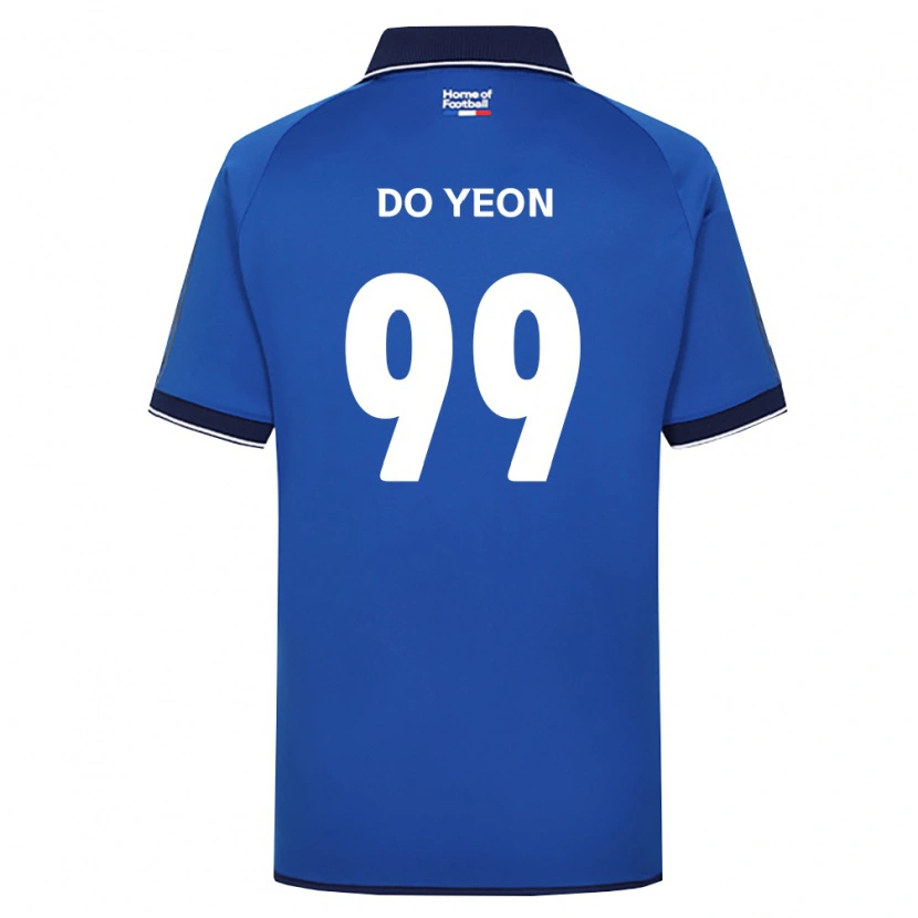 Danxen Kobiety Do-Yeon Kim #99 Królewski Niebieski Biały Czerwony Domowa Koszulka 2026/27 Koszulki Klubowe