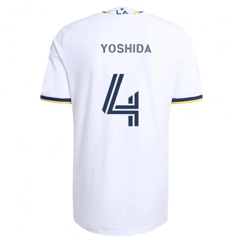 Danxen Kobiety Maya Yoshida #4 Niebieski Żółty I Biały Domowa Koszulka 2026/27 Koszulki Klubowe