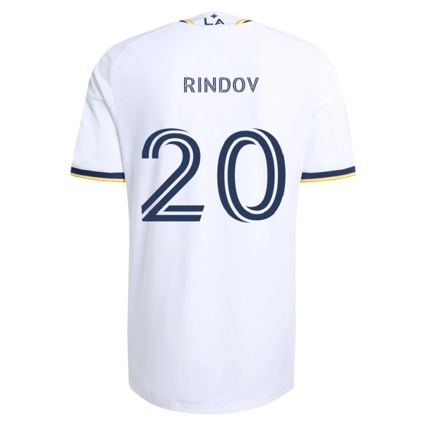 Danxen Kobiety Chris Rindov #20 Niebieski Żółty I Biały Domowa Koszulka 2026/27 Koszulki Klubowe