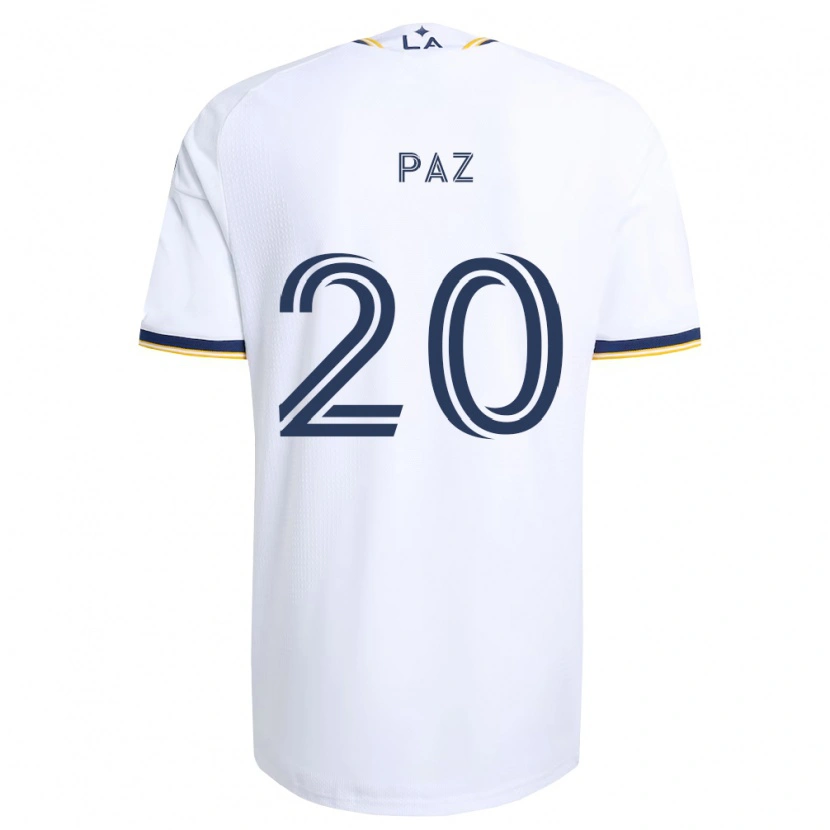 Danxen Kobiety Jaiden Paz #20 Niebieski Żółty I Biały Domowa Koszulka 2026/27 Koszulki Klubowe
