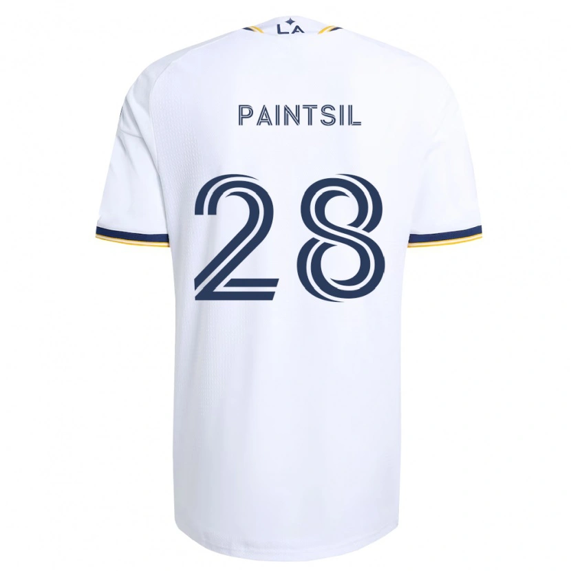 Danxen Kobiety Joseph Paintsil #28 Niebieski Żółty I Biały Domowa Koszulka 2026/27 Koszulki Klubowe