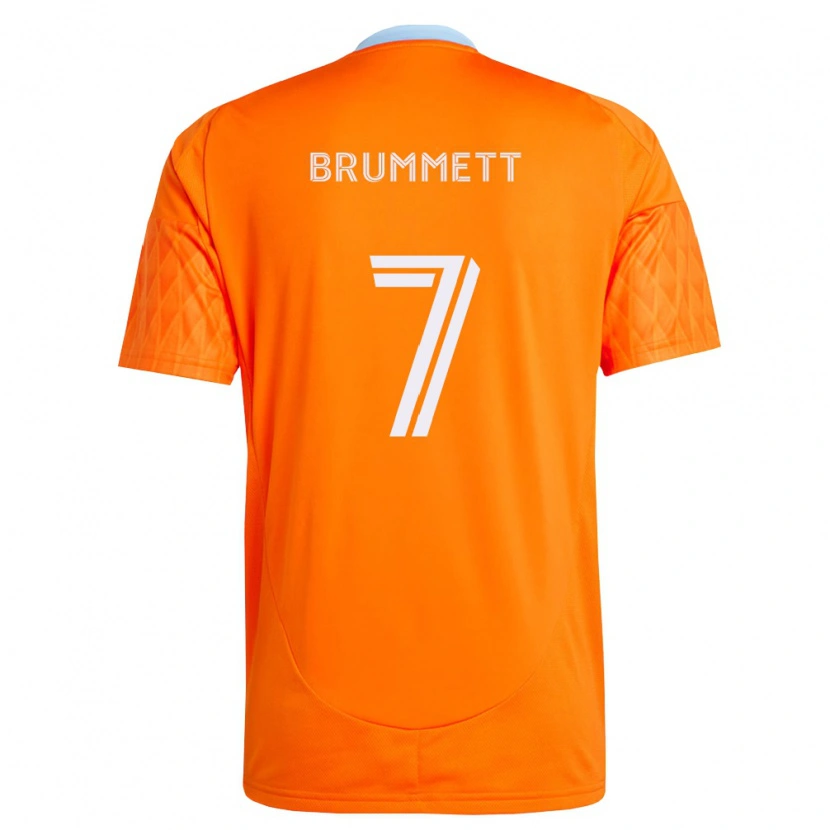 Danxen Kobiety Austin Brummett #7 Pomarańczowy Biały Domowa Koszulka 2026/27 Koszulki Klubowe