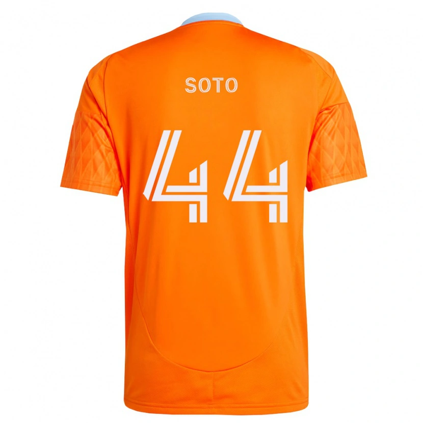 Danxen Kobiety Ezekiel Soto #44 Pomarańczowy Biały Domowa Koszulka 2026/27 Koszulki Klubowe