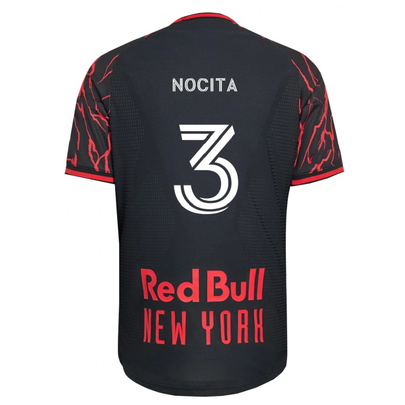 Danxen Kobiety Matthew Nocita #3 Czerwony Czarny Biały Domowa Koszulka 2026/27 Koszulki Klubowe