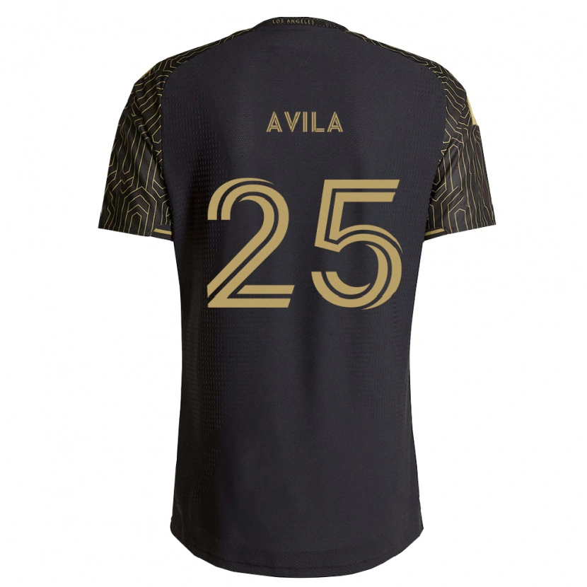 Danxen Kobiety Armando Avila #25 Brązowy Czarny Domowa Koszulka 2026/27 Koszulki Klubowe