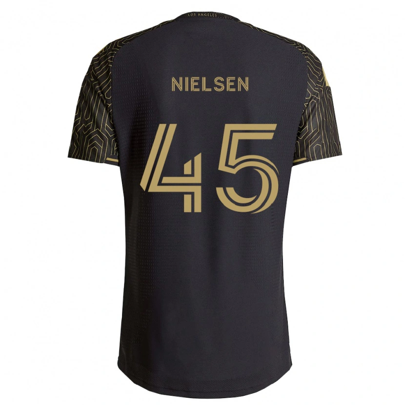 Danxen Kobiety Kenny Nielsen #45 Brązowy Czarny Domowa Koszulka 2026/27 Koszulki Klubowe
