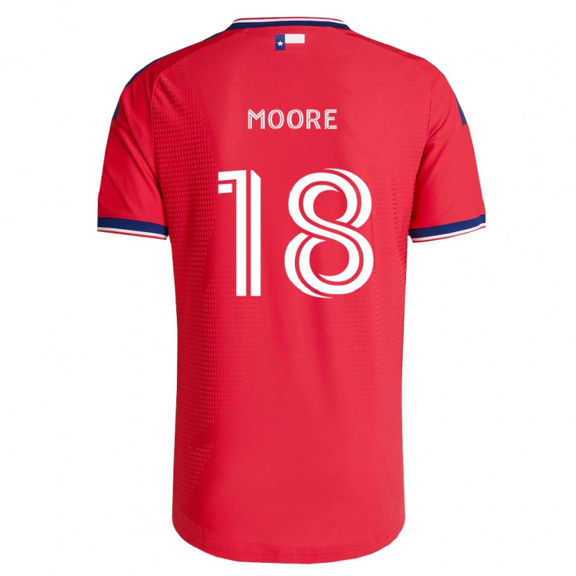 Danxen Kobiety Shaq Moore #18 Czerwony Niebieski Biały Domowa Koszulka 2026/27 Koszulki Klubowe