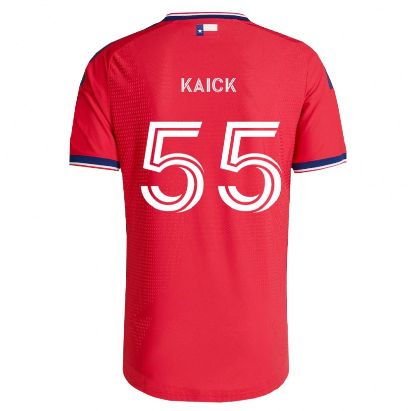 Danxen Kobiety Kaick Da Silva Ferreira #55 Czerwony Niebieski Biały Domowa Koszulka 2026/27 Koszulki Klubowe
