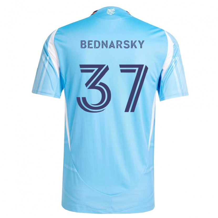 Danxen Kobiety Stevo Bednarsky #37 Błękitny Biały Domowa Koszulka 2026/27 Koszulki Klubowe