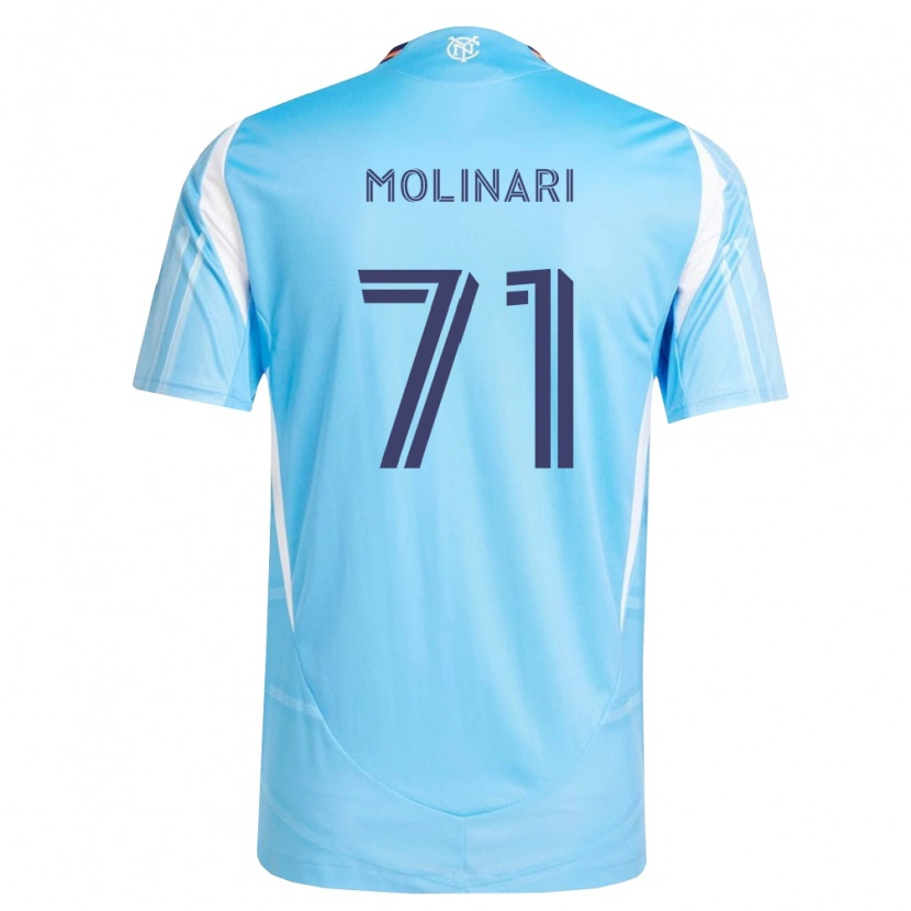 Danxen Kobiety Peter Molinari #71 Błękitny Biały Domowa Koszulka 2026/27 Koszulki Klubowe