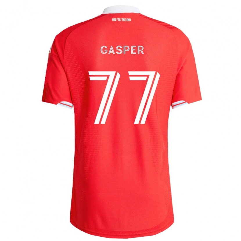 Danxen Kobiety Chase Gasper #77 Czerwony Głęboki Niebieski Biały Domowa Koszulka 2026/27 Koszulki Klubowe