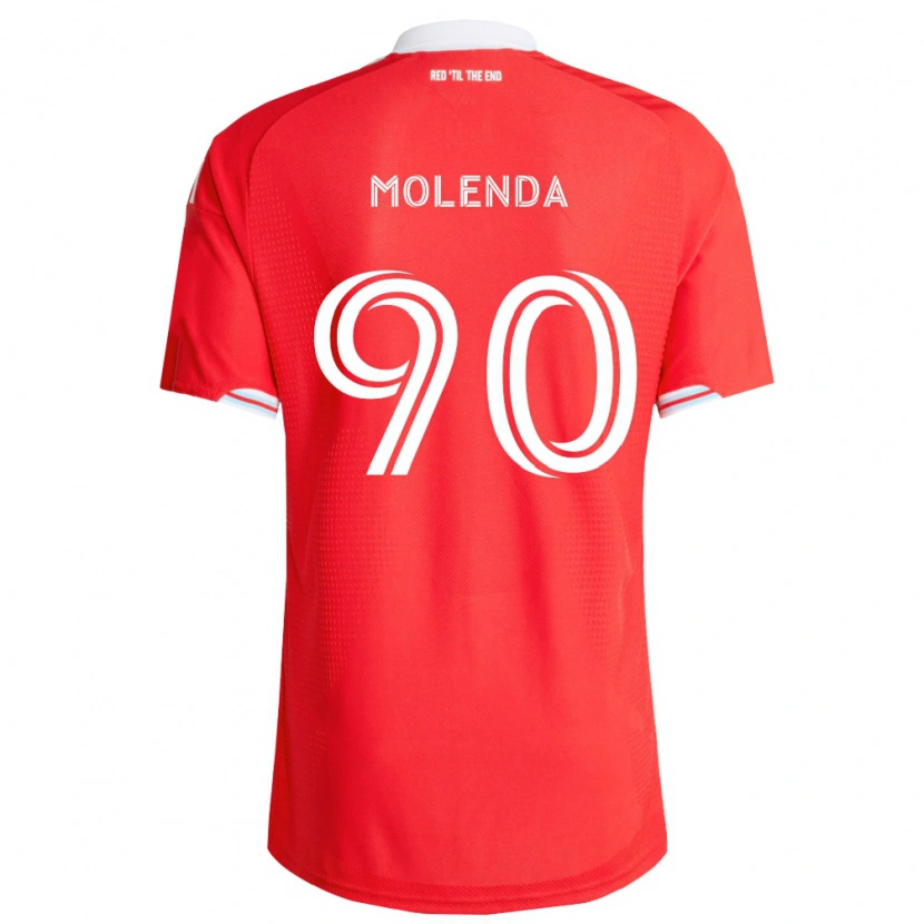 Danxen Kobiety David Molenda #90 Czerwony Głęboki Niebieski Biały Domowa Koszulka 2026/27 Koszulki Klubowe
