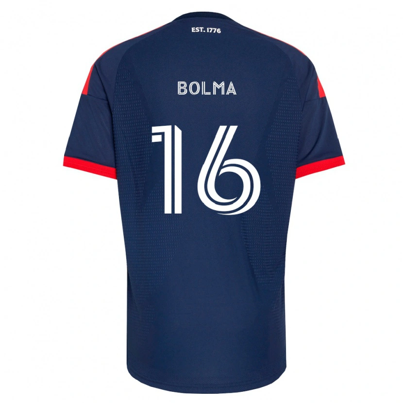 Danxen Kobiety Josh Bolma #16 Królewski Niebieski Czerwony Biały Domowa Koszulka 2026/27 Koszulki Klubowe