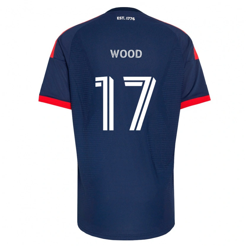Danxen Kobiety Bobby Wood #17 Królewski Niebieski Czerwony Biały Domowa Koszulka 2026/27 Koszulki Klubowe