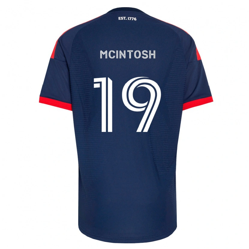 Danxen Kobiety Damario Mcintosh #19 Królewski Niebieski Czerwony Biały Domowa Koszulka 2026/27 Koszulki Klubowe