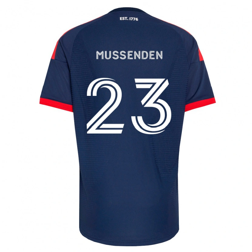 Danxen Kobiety Javaun Mussenden #23 Królewski Niebieski Czerwony Biały Domowa Koszulka 2026/27 Koszulki Klubowe