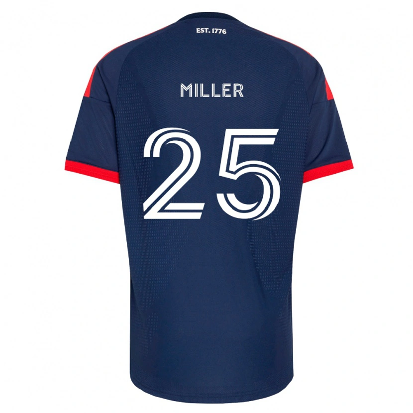 Danxen Kobiety Peyton Miller #25 Królewski Niebieski Czerwony Biały Domowa Koszulka 2026/27 Koszulki Klubowe
