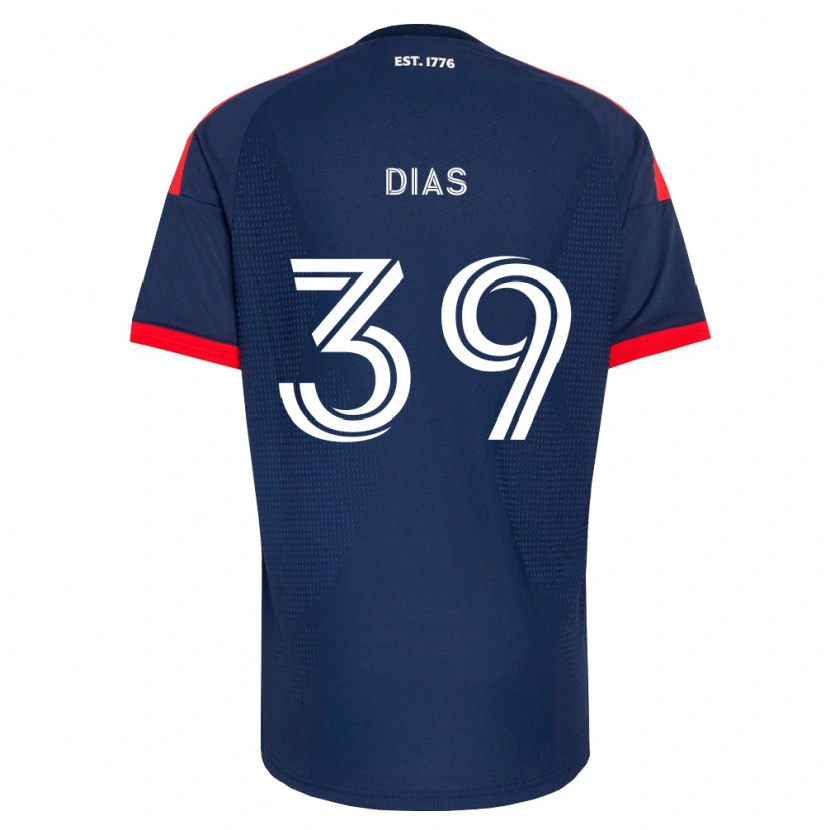 Danxen Kobiety Marcos Dias #39 Królewski Niebieski Czerwony Biały Domowa Koszulka 2026/27 Koszulki Klubowe