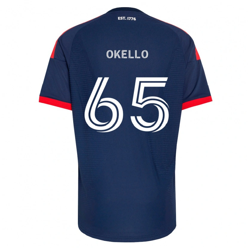 Danxen Kobiety Noble Okello #65 Królewski Niebieski Czerwony Biały Domowa Koszulka 2026/27 Koszulki Klubowe
