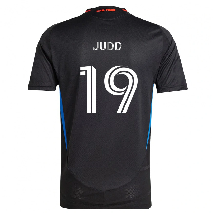 Danxen Kobiety Preston Judd #19 Niebieski Biały Czarny Domowa Koszulka 2026/27 Koszulki Klubowe