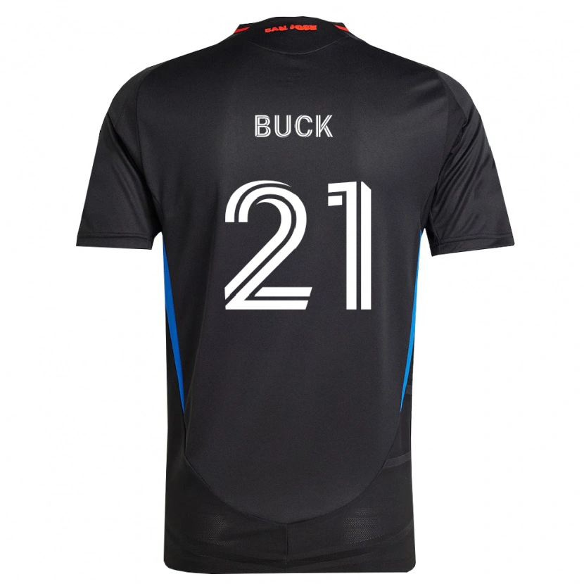 Danxen Kobiety Noel Buck #21 Niebieski Biały Czarny Domowa Koszulka 2026/27 Koszulki Klubowe
