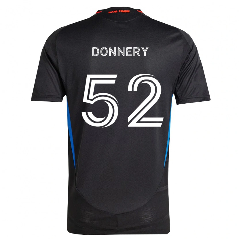 Danxen Kobiety Julian Donnery #52 Niebieski Biały Czarny Domowa Koszulka 2026/27 Koszulki Klubowe