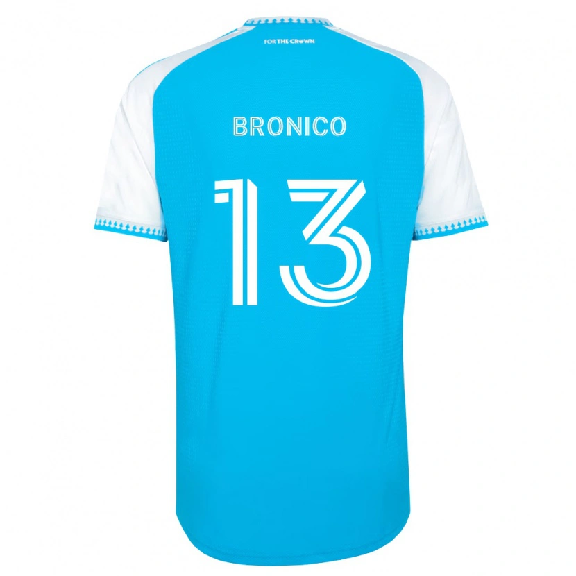 Danxen Kobiety Brandt Bronico #13 Błękitny Biały Czarny Domowa Koszulka 2026/27 Koszulki Klubowe