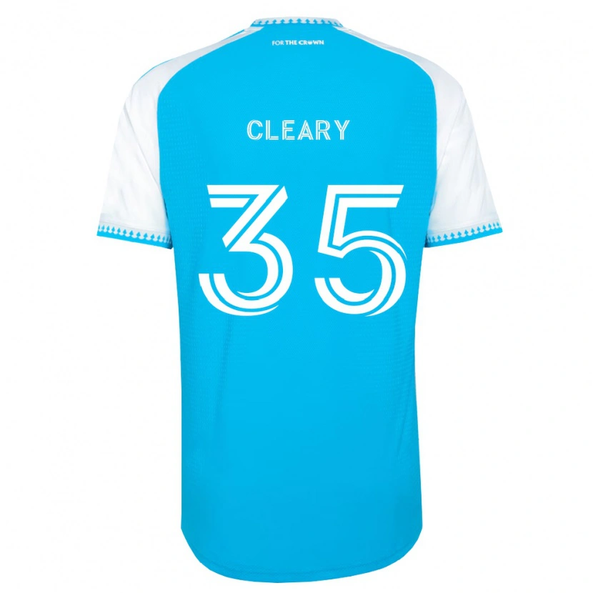 Danxen Kobiety Will Cleary #35 Błękitny Biały Czarny Domowa Koszulka 2026/27 Koszulki Klubowe
