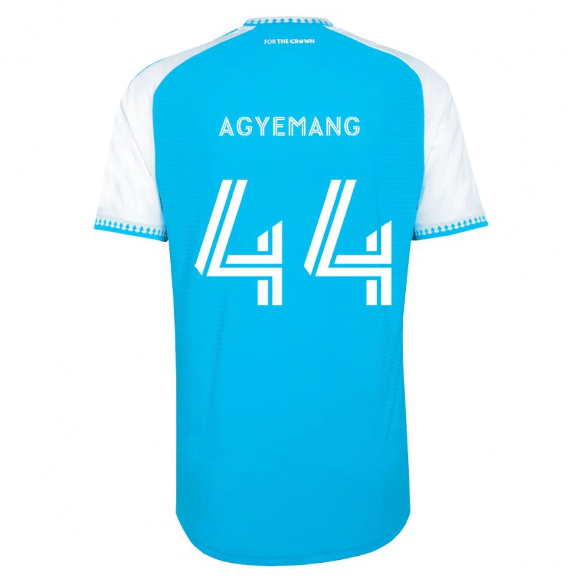 Danxen Kobiety Morrison Agyemang #44 Błękitny Biały Czarny Domowa Koszulka 2026/27 Koszulki Klubowe
