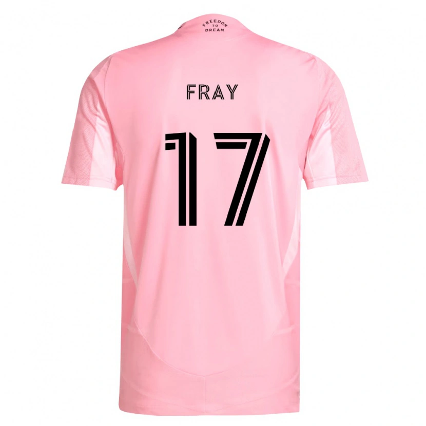 Danxen Kobiety Ian Fray #17 Różowy Czarny Domowa Koszulka 2026/27 Koszulki Klubowe