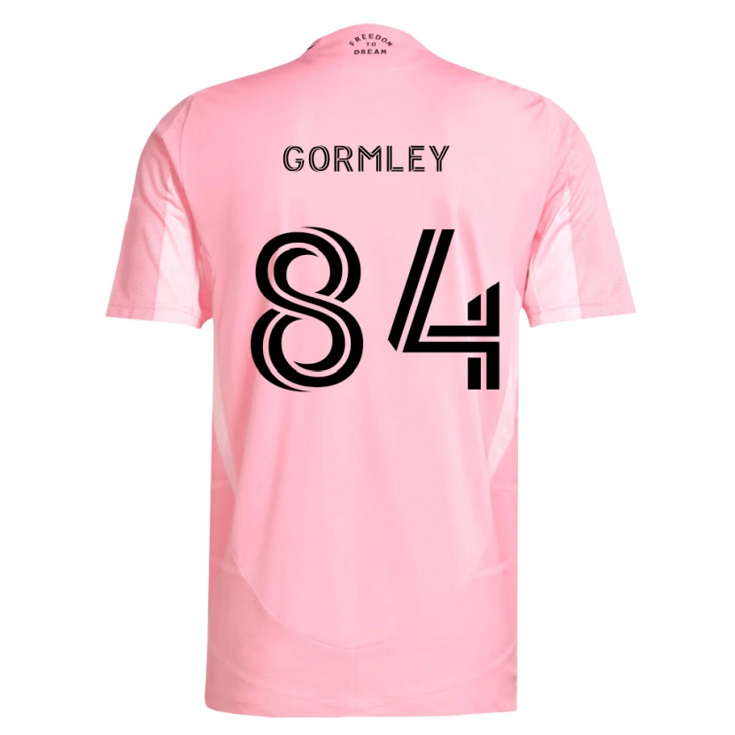 Danxen Kobiety Sean Gormley #84 Różowy Czarny Domowa Koszulka 2026/27 Koszulki Klubowe