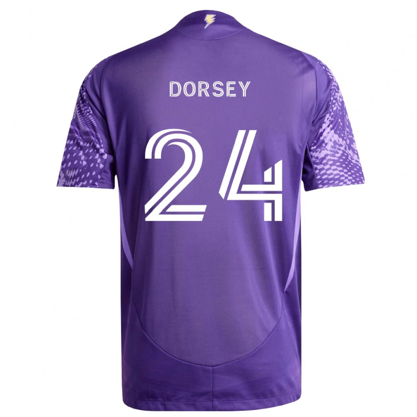 Danxen Kobiety Griffin Dorsey #24 Fioletowy Biały Domowa Koszulka 2026/27 Koszulki Klubowe