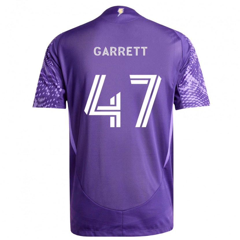 Danxen Kobiety Ian Garrett #47 Fioletowy Biały Domowa Koszulka 2026/27 Koszulki Klubowe