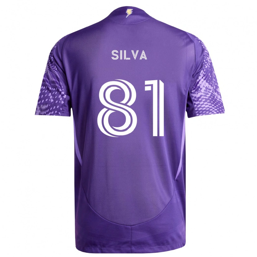 Danxen Kobiety Luan Silva #81 Fioletowy Biały Domowa Koszulka 2026/27 Koszulki Klubowe