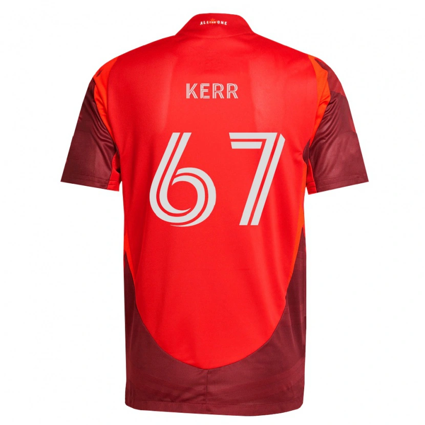 Danxen Kobiety Kervon Kerr #67 Burgundia Czerwony Domowa Koszulka 2026/27 Koszulki Klubowe