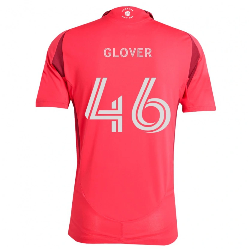Danxen Kobiety Caden Glover #46 Karmazynowy Biały Domowa Koszulka 2026/27 Koszulki Klubowe