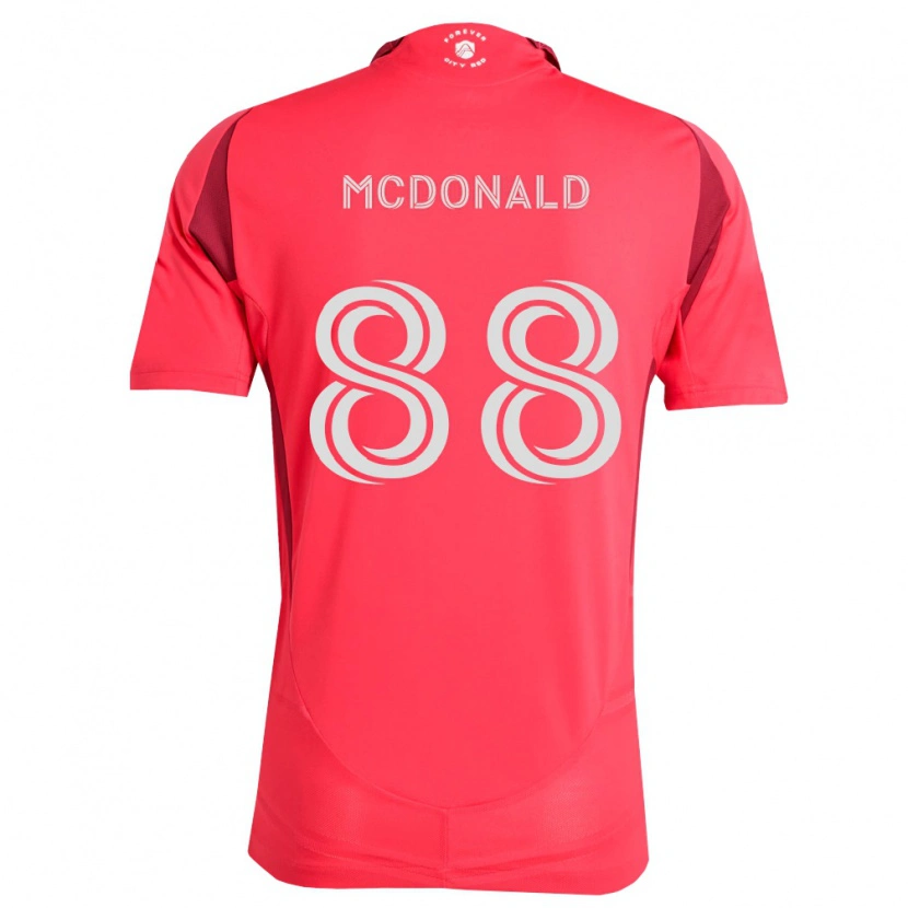 Danxen Kobiety Patrick Mcdonald #88 Karmazynowy Biały Domowa Koszulka 2026/27 Koszulki Klubowe