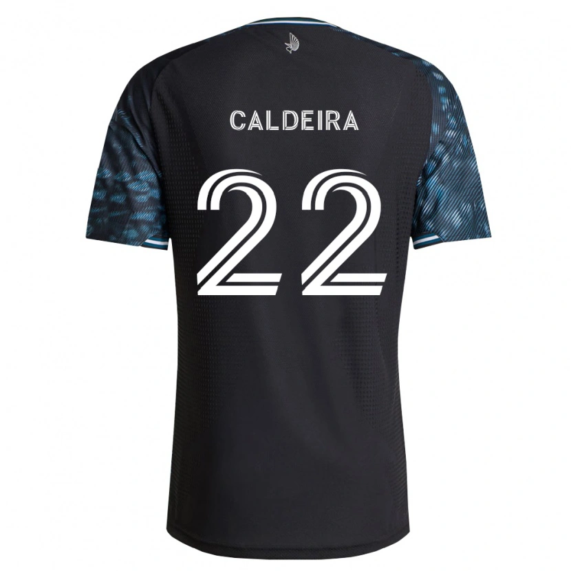 Danxen Kobiety Marcus Caldeira #22 Czarny Biały Domowa Koszulka 2026/27 Koszulki Klubowe