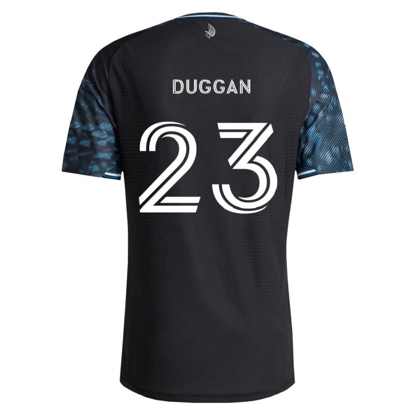Danxen Kobiety Morris Duggan #23 Czarny Biały Domowa Koszulka 2026/27 Koszulki Klubowe