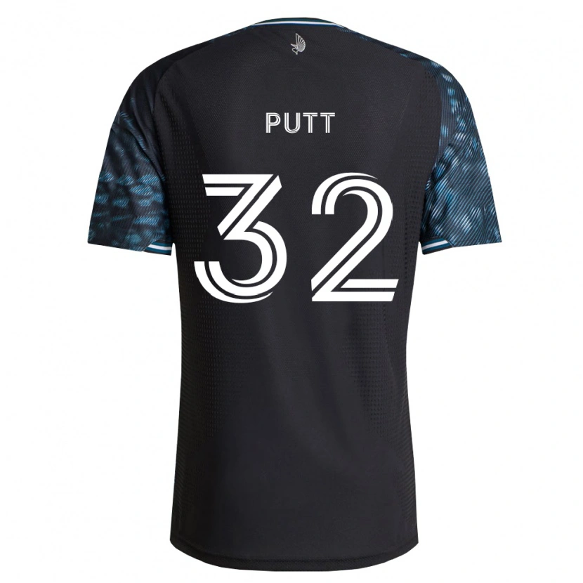 Danxen Kobiety Troy Putt #32 Czarny Biały Domowa Koszulka 2026/27 Koszulki Klubowe
