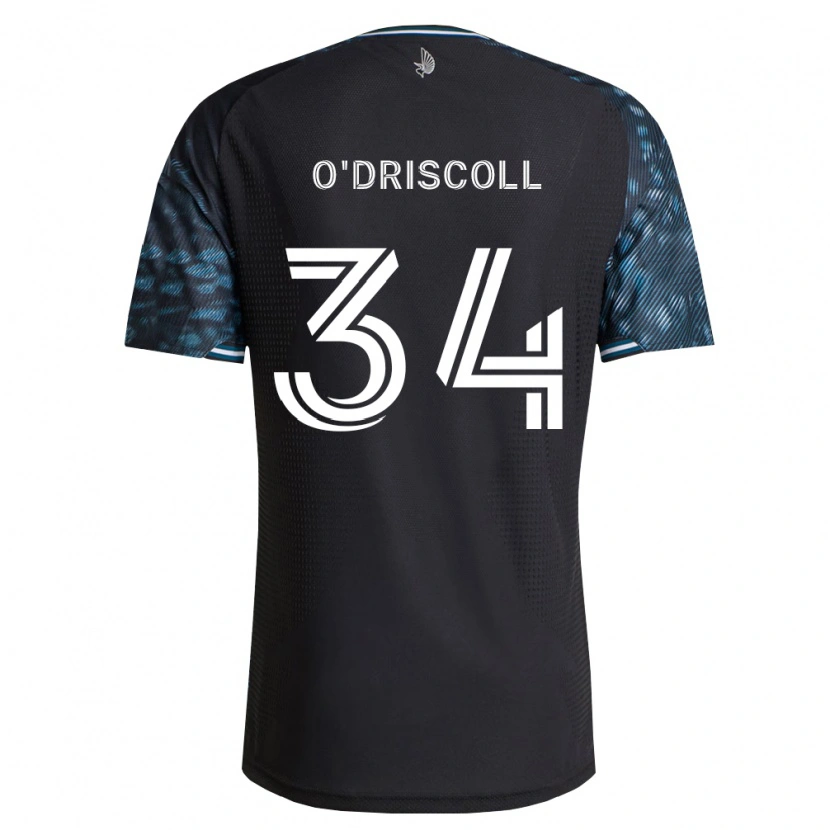 Danxen Kobiety Rory O'driscoll #34 Czarny Biały Domowa Koszulka 2026/27 Koszulki Klubowe