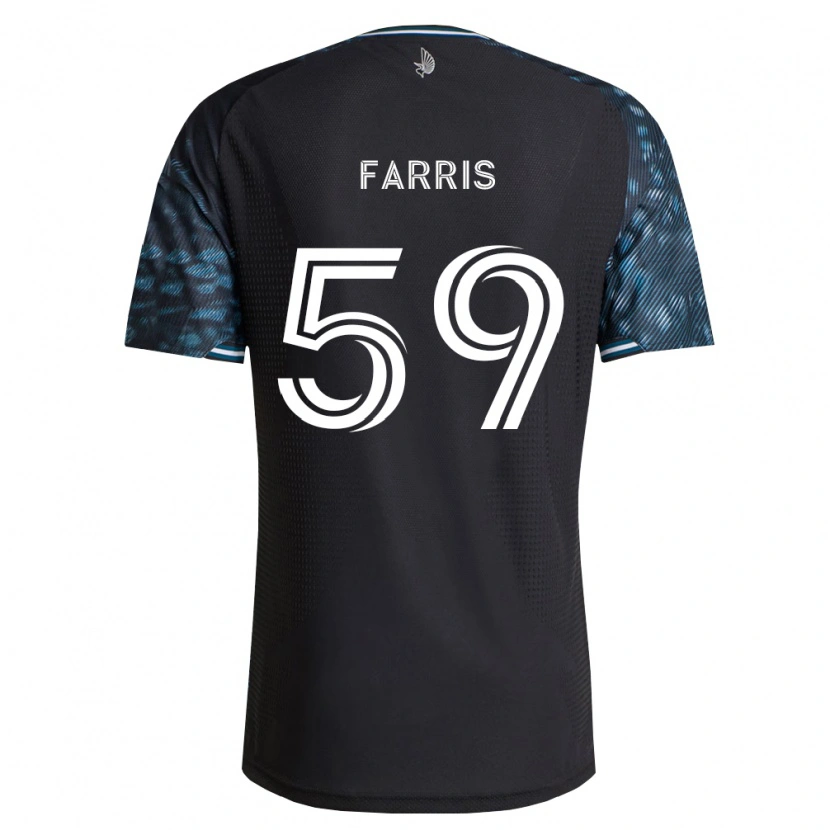Danxen Kobiety John Farris #59 Czarny Biały Domowa Koszulka 2026/27 Koszulki Klubowe