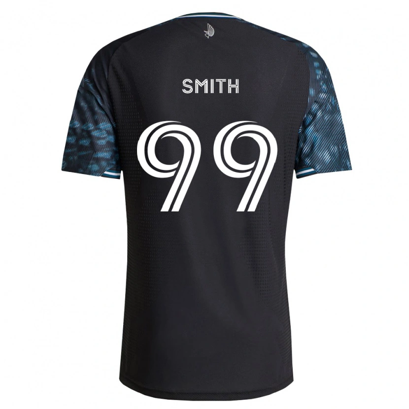 Danxen Kobiety Jordan Adebayo-Smith #99 Czarny Biały Domowa Koszulka 2026/27 Koszulki Klubowe