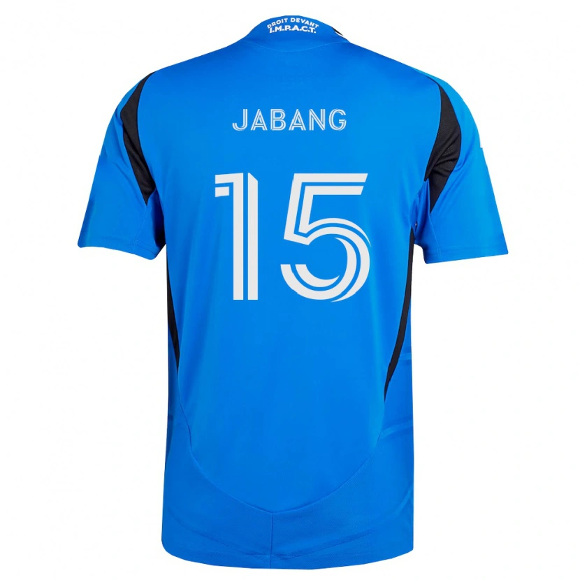 Danxen Kobiety Ousman Jabang #15 Niebieski Biały Czarny Domowa Koszulka 2026/27 Koszulki Klubowe