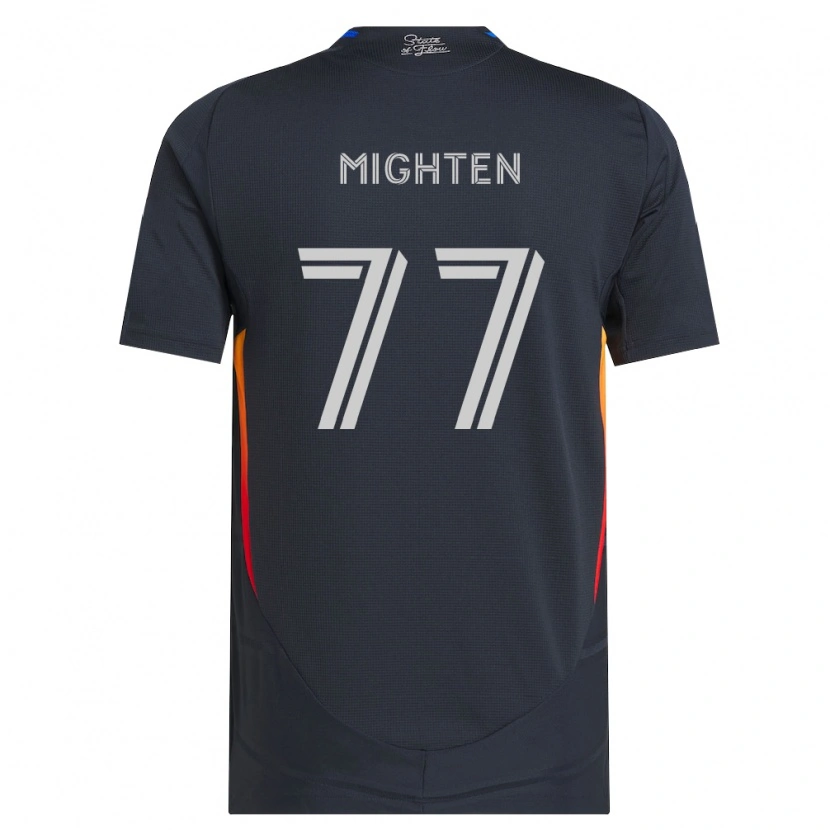 Danxen Kobiety Alex Mighten #77 Ciemnoszary Czerwony Domowa Koszulka 2026/27 Koszulki Klubowe