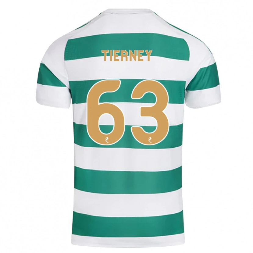 Danxen Kobiety Kieran Tierney #63 Ciemny Cyjan Biały Domowa Koszulka 2026/27 Koszulki Klubowe
